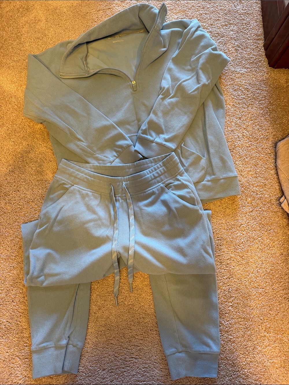 Women's Sage Green Jogger Set - Marc New York